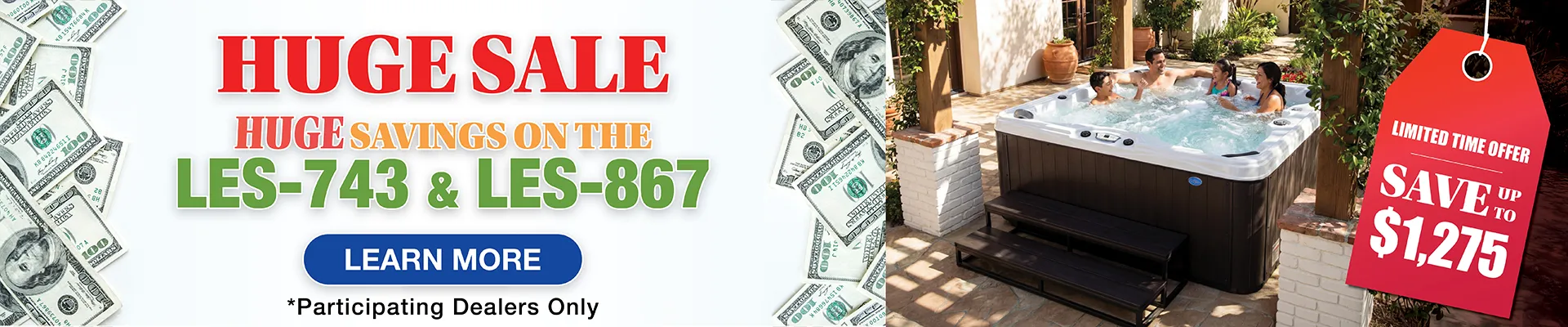 Calspas hot tub being used in a family setting - Athens Clarke